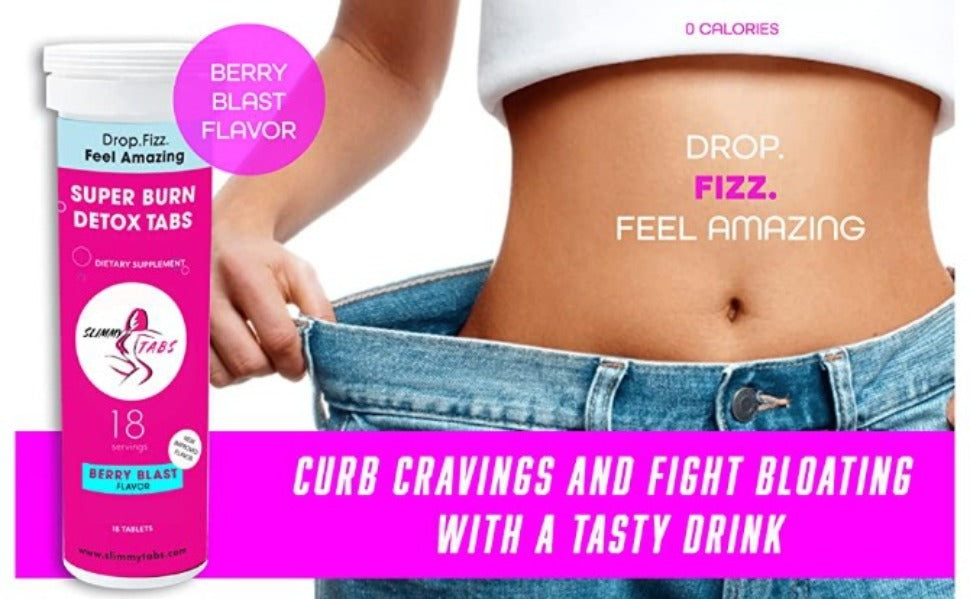 Slimmy Tabs Berry Blast Detox Weight Loss Tabs