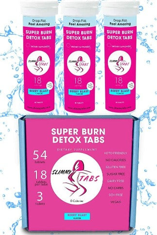 Slimmy Tabs Berry Blast Detox Weight Loss Tabs